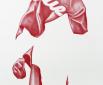 A-MEN, Wrinkle, Bundstift auf Papier, 30x40 cm, gerahmt (2015)